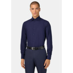Chemise En Sergé De Coton Slim Fit