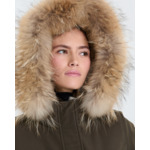 Parka Parson Kaki en Coton