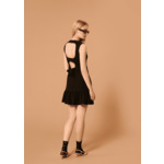 Robe Romea-Noir en Polyester