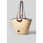 Panier raphia tressé à anses