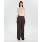 Pantalon Pleyel Chocolat en Polyester