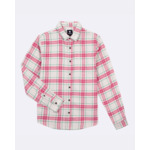 Chemise écrue & rose