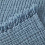 Desforges - Couvre lit en gaze de coton vert, Cyclades