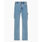 Pantalon 5 poches - denim indigo taille moyenne