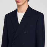 Veste de costume croisée