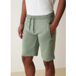 Bermuda en molleton avec zip sur les poches