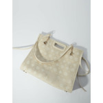 Cabas en toile imprimée clover