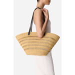 Grand Panier Reed En Coton Et Lyocell