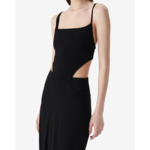 Robe Longue Col Carré