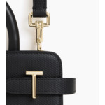 Petit sac à main Emilie en cuir signature T