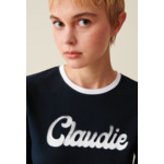 T-shirt coton manches longues noir