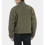 Blouson Style Officier Kaki Homme