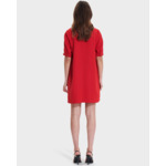 Robe Rhealane Rouge en Polyester