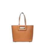 Angele Cuir De Lancel - Sac Cabas M - Camel