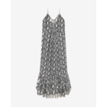 Robe Longue À Imprimé