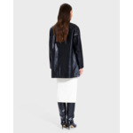 Blouson Manoa Noir en cuir