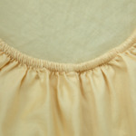 Desforges - Drap housse en satin de coton lavé rose, Palerme