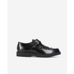 Derbies Avec Boucle En Cuir Noir