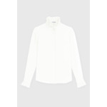 Chemise à col victorien écru