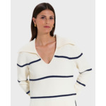 Pull Nalanda Rayures en Laine