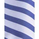 Chemise semi-ajustée rayée bleue