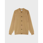 Cardigan Edouard en laine mérinos beige