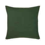 Lacoste - Housse de coussin en coton vert, L Lacoste