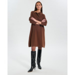 Robe Robertina Chocolat en Laine