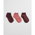3-Pack Monogram Ankle Socks