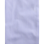 Chemise ajustée infroissable rayée bleue