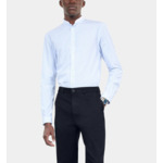 Pantalon Large En Coton Bleu Marine Homme