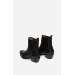 Bottines Santiags En Cuir À talons de 45mm