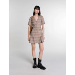 Robe courte en tweed