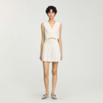 Short taille haute à sequins