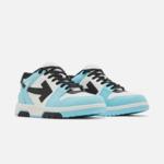 Off-White Out Of Office OOO Low Tops Light Blue Black