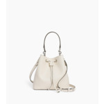 Sac seau Louise en cuir grainé