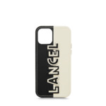 Ninon de Lancel - Coque Iphone 12 - Noir/Neige