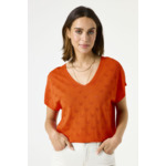 Women Sweater Orange