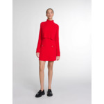 Robe courte 2-en-1 en maille