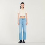 Jean droit taille basse