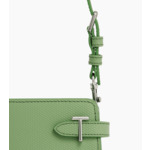 Petit sac à bandoulière Emilie en cuir signature T