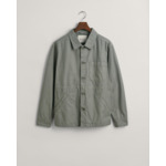 Garment-Dyed Overshirt