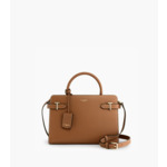 Sac à main moyen modèle Emilie en cuir grainé