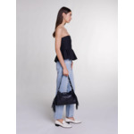 Top bustier à basque