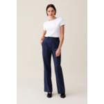 Pantalon tailleur laine marine