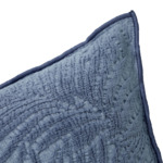 Yves Delorme - Housse de coussin en coton vert, Vérone