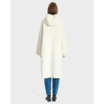 Manteau Mauranne Ecru en Laine
