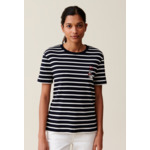 T-shirt marinière broderie Jean Toto