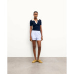 Top Manches Courtes Bicolore