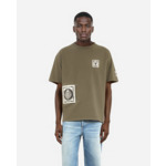 T-Shirt Manches Courtes Avec Print Devant